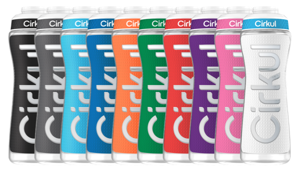 22oz. Grip Squeeze Plastic Bottle & Sport Lid WZGX