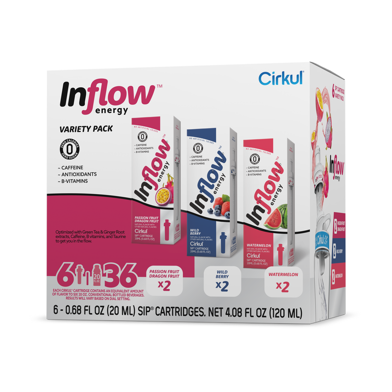 Inflow Energy® 6-Pack Variety Pack WTAC