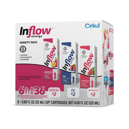 Inflow Energy® 6-Pack Variety Pack WTAC