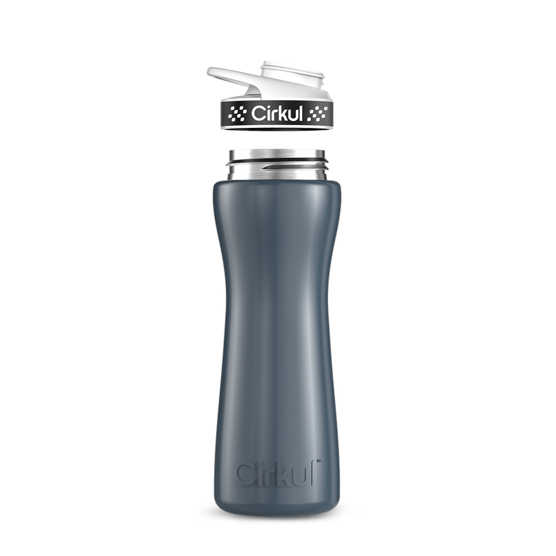 22oz. Stainless Steel Bottle & Comfort Grip Lid PLZ6