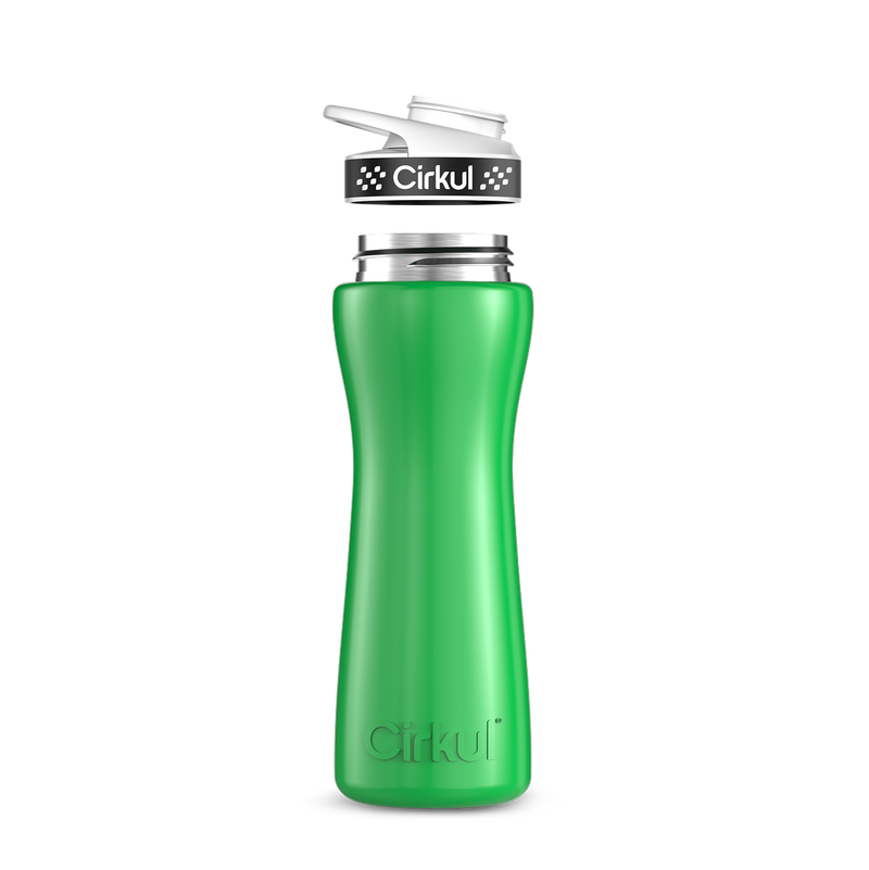 22oz. Stainless Steel Bottle & Comfort Grip Lid PLZ6