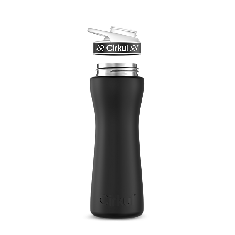 22oz. Stainless Steel Bottle & Comfort Grip Lid PLZ6