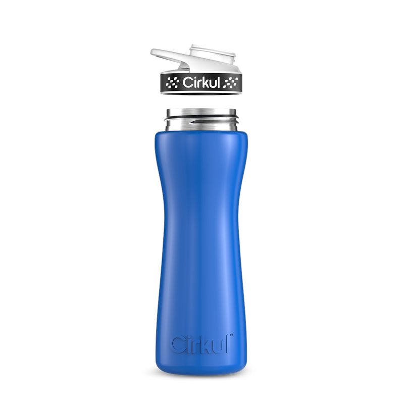 22oz. Stainless Steel Bottle & Comfort Grip Lid PLZ6