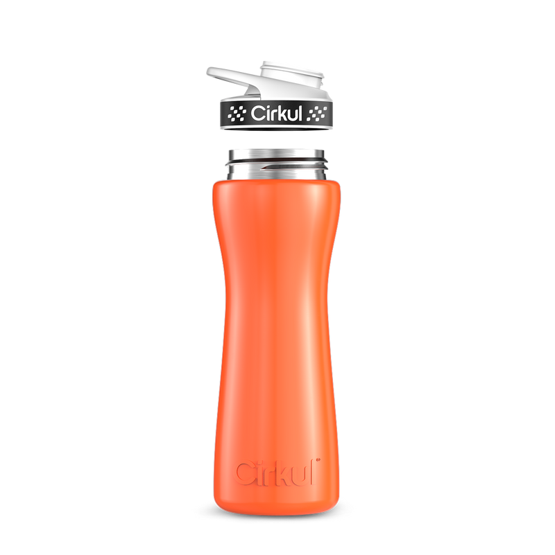 22oz. Stainless Steel Bottle & Comfort Grip Lid PLZ6