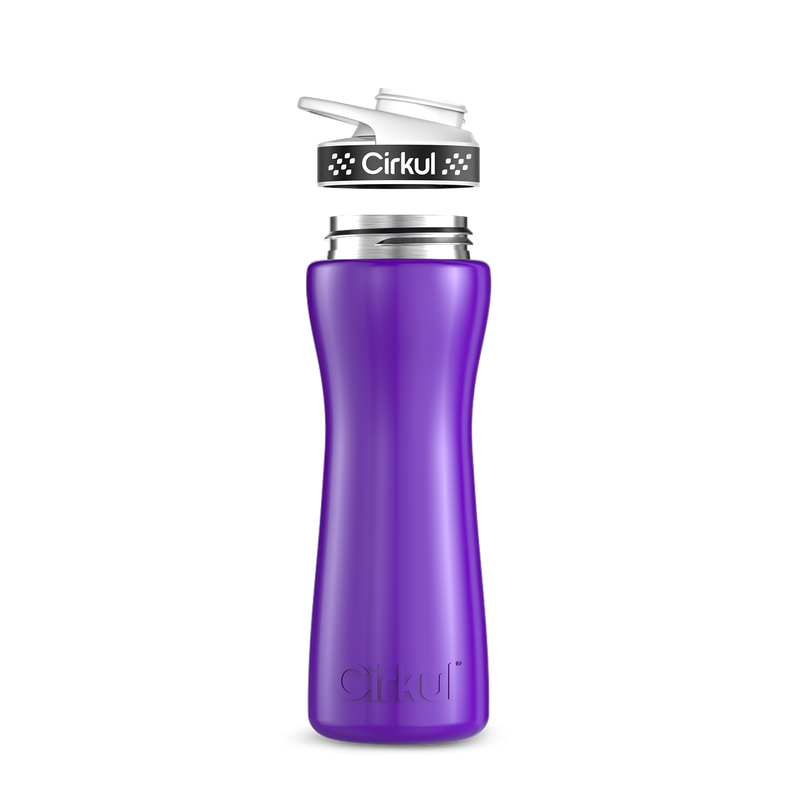 22oz. Stainless Steel Bottle & Comfort Grip Lid PLZ6