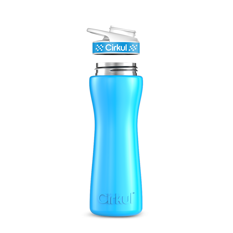 22oz. Stainless Steel Bottle & Comfort Grip Lid PLZ6