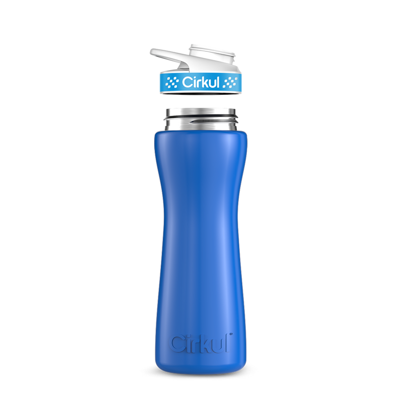 22oz. Stainless Steel Bottle & Comfort Grip Lid PLZ6