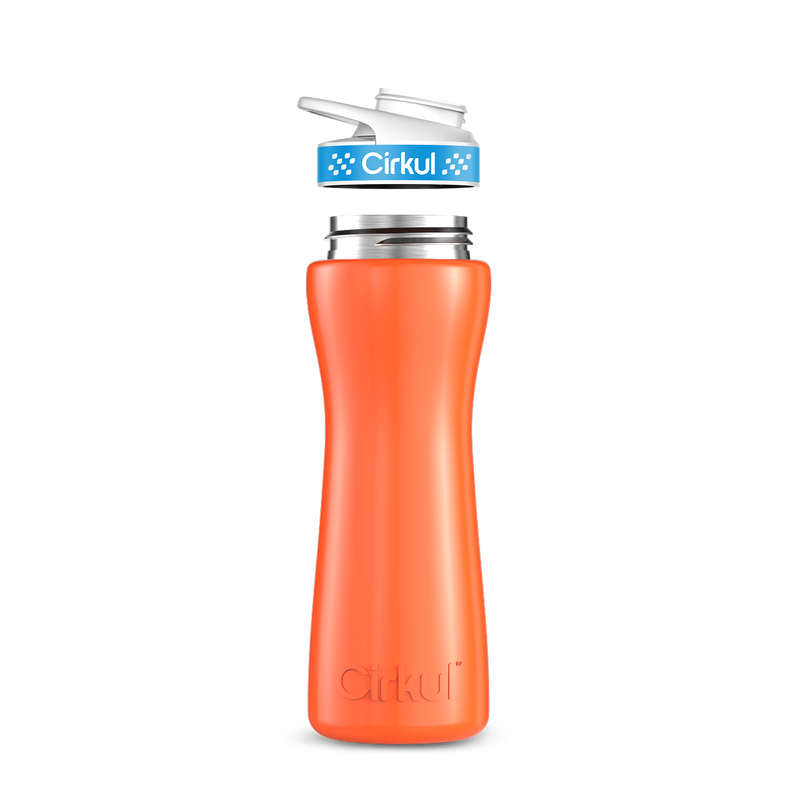 22oz. Stainless Steel Bottle & Comfort Grip Lid PLZ6
