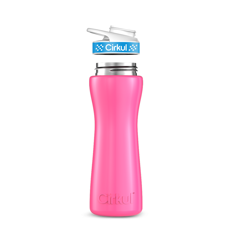 22oz. Stainless Steel Bottle & Comfort Grip Lid PLZ6