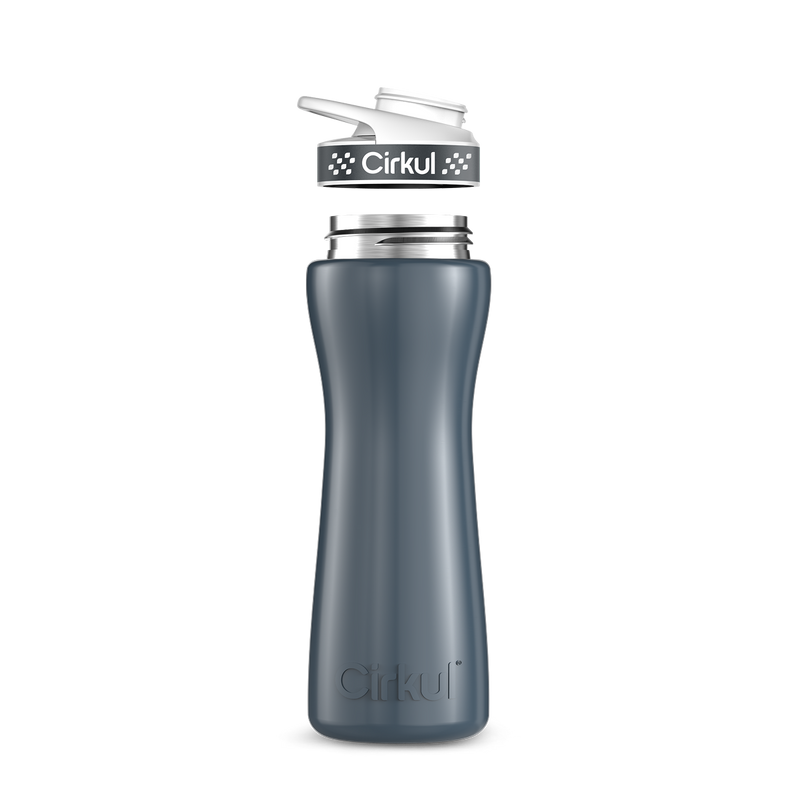 22oz. Stainless Steel Bottle & Comfort Grip Lid PLZ6