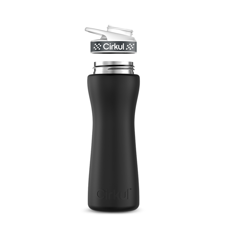 22oz. Stainless Steel Bottle & Comfort Grip Lid PLZ6
