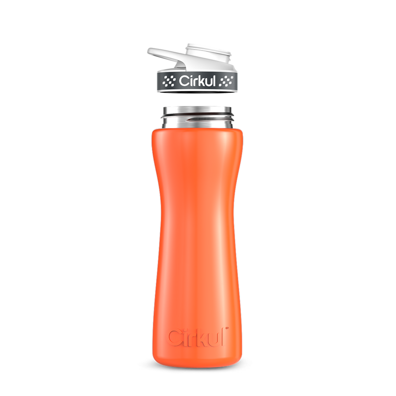 22oz. Stainless Steel Bottle & Comfort Grip Lid PLZ6