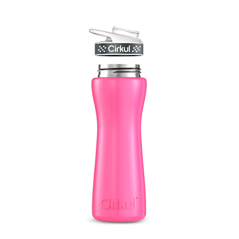 22oz. Stainless Steel Bottle & Comfort Grip Lid PLZ6