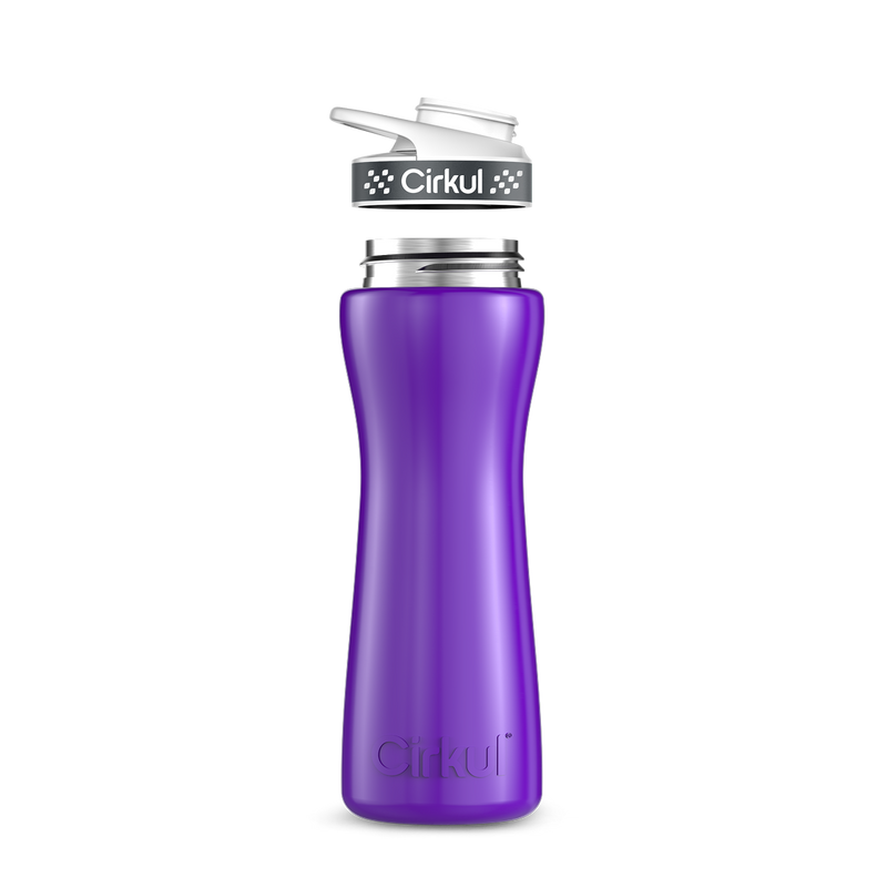 22oz. Stainless Steel Bottle & Comfort Grip Lid PLZ6