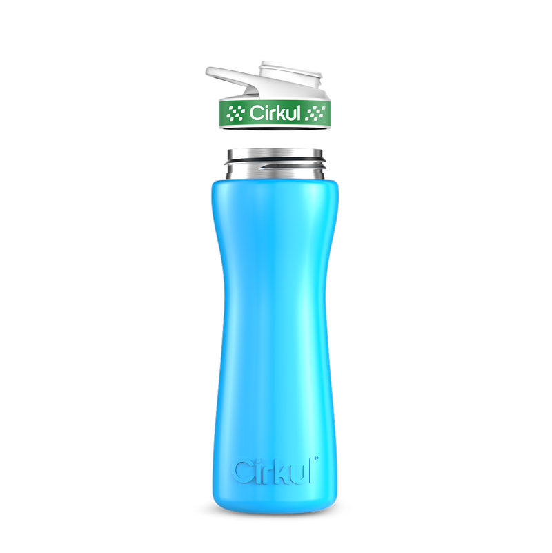 22oz. Stainless Steel Bottle & Comfort Grip Lid PLZ6