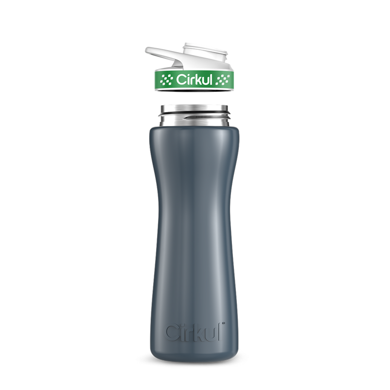 22oz. Stainless Steel Bottle & Comfort Grip Lid PLZ6