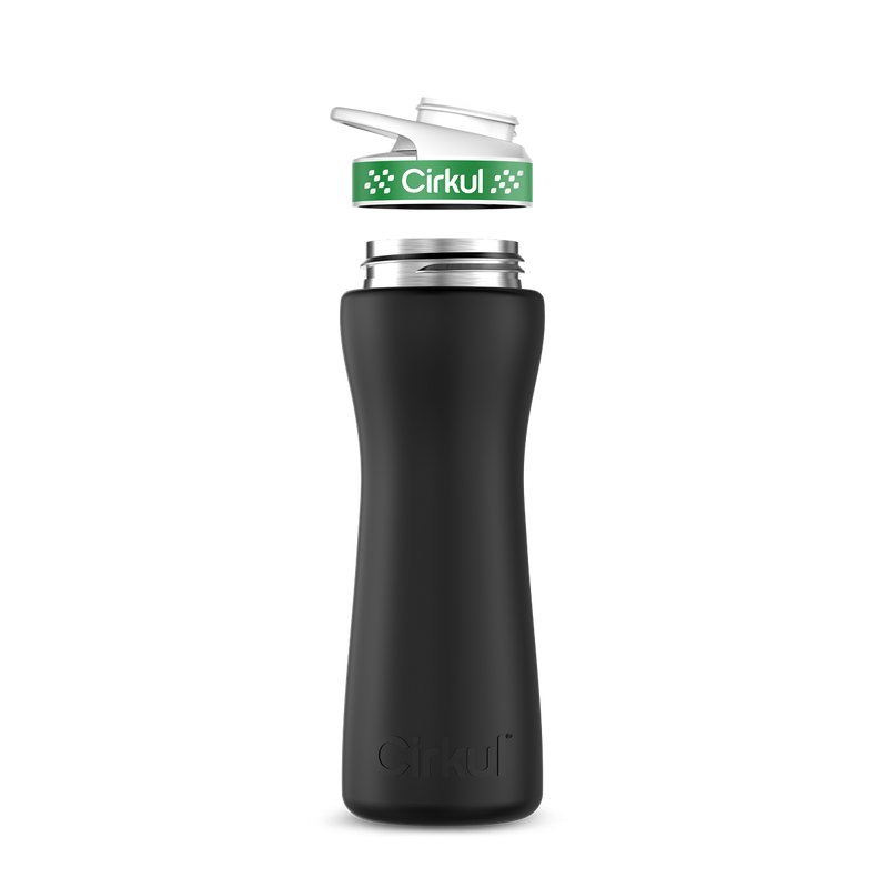 22oz. Stainless Steel Bottle & Comfort Grip Lid PLZ6