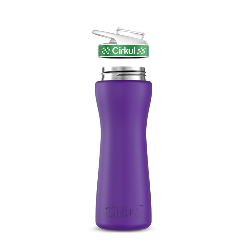22oz. Stainless Steel Bottle & Comfort Grip Lid PLZ6
