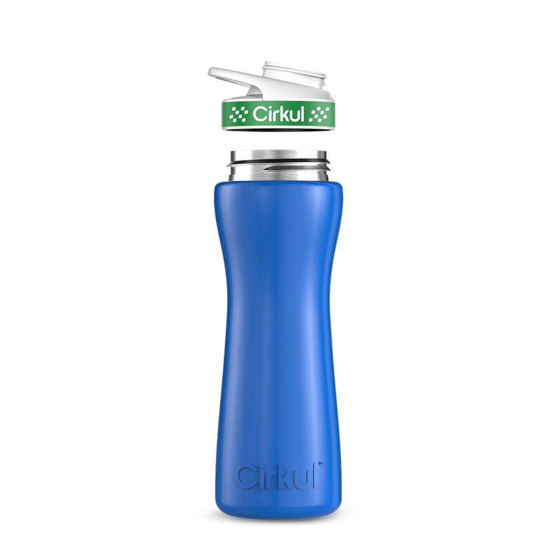 22oz. Stainless Steel Bottle & Comfort Grip Lid PLZ6