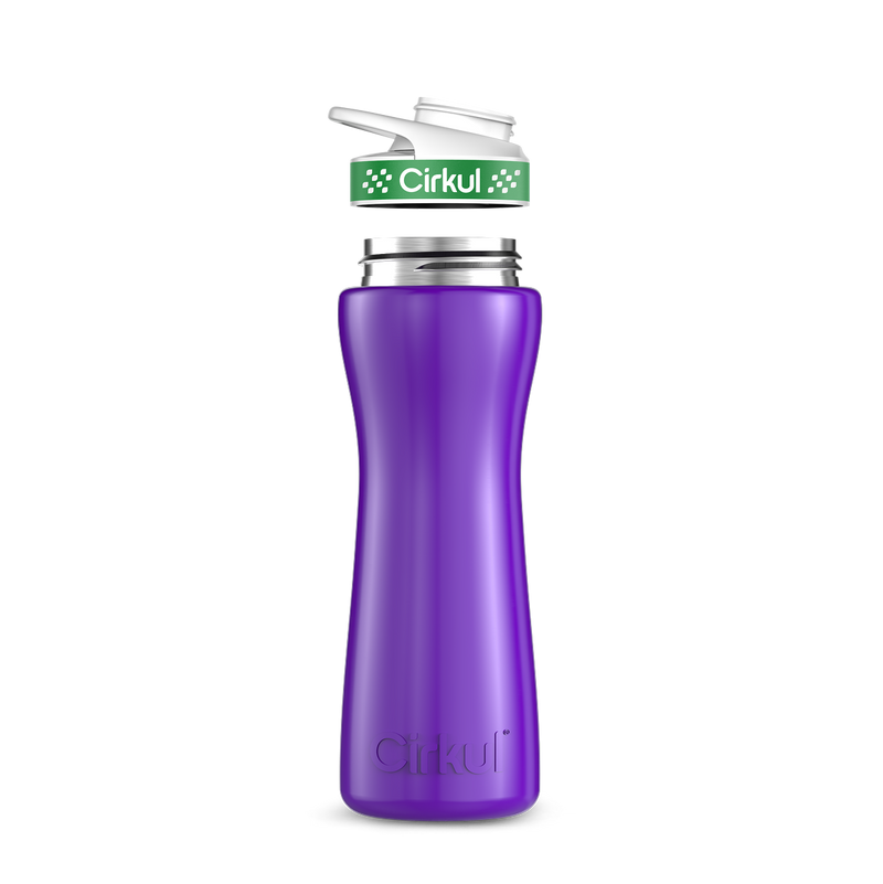 22oz. Stainless Steel Bottle & Comfort Grip Lid PLZ6