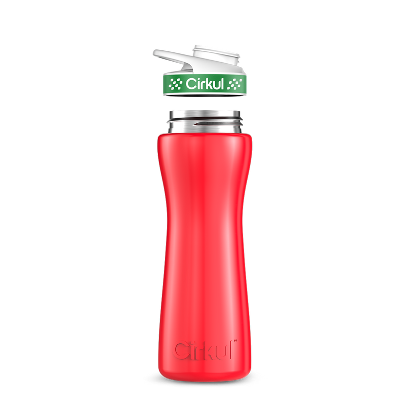 22oz. Stainless Steel Bottle & Comfort Grip Lid PLZ6
