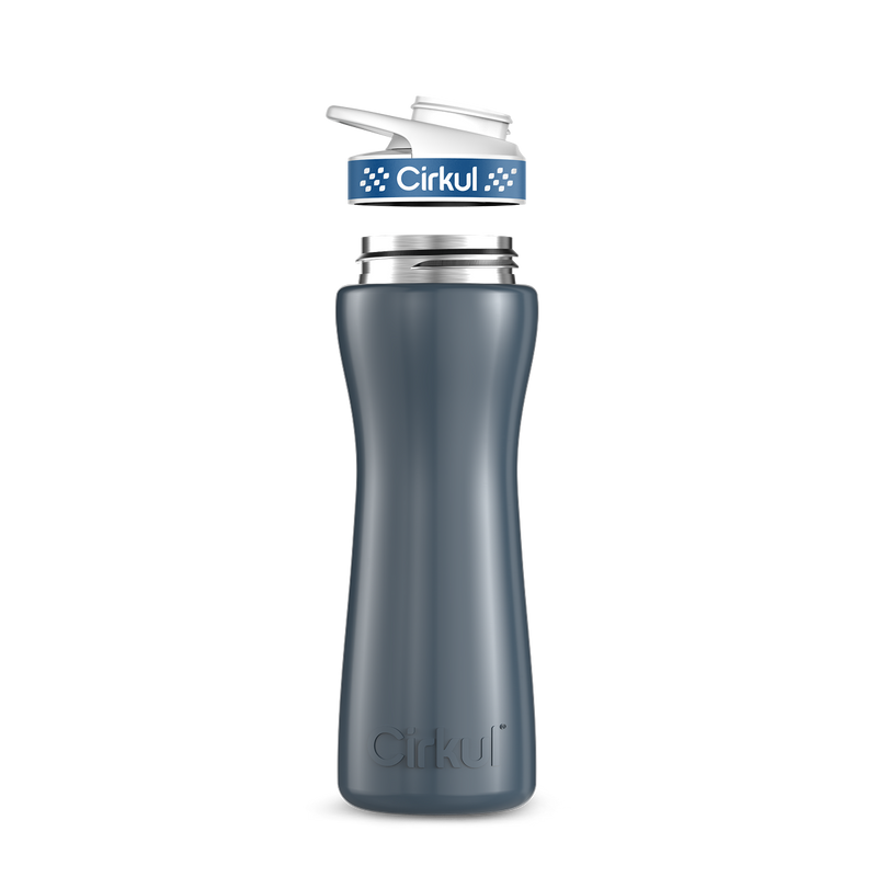22oz. Stainless Steel Bottle & Comfort Grip Lid PLZ6