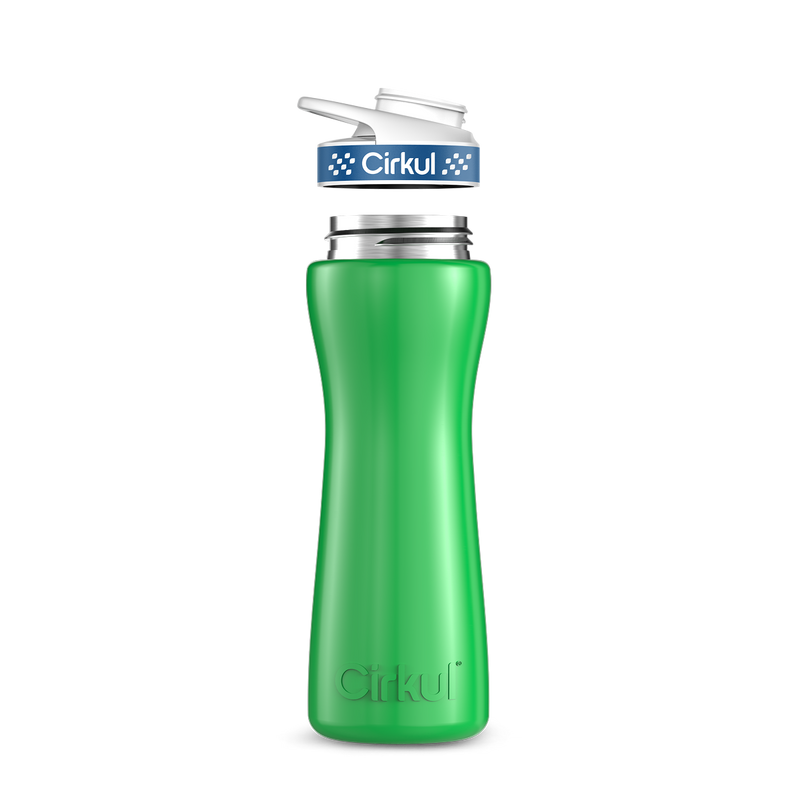 22oz. Stainless Steel Bottle & Comfort Grip Lid PLZ6
