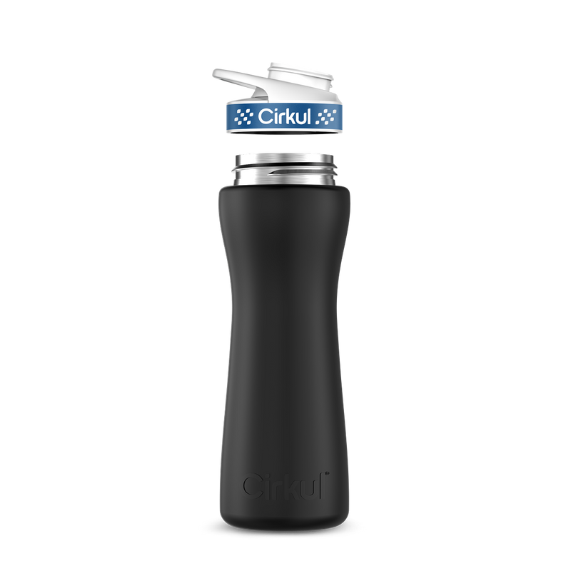 22oz. Stainless Steel Bottle & Comfort Grip Lid PLZ6