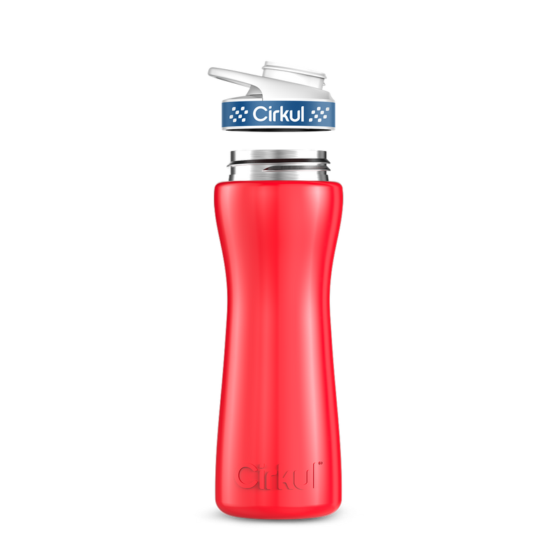 22oz. Stainless Steel Bottle & Comfort Grip Lid PLZ6