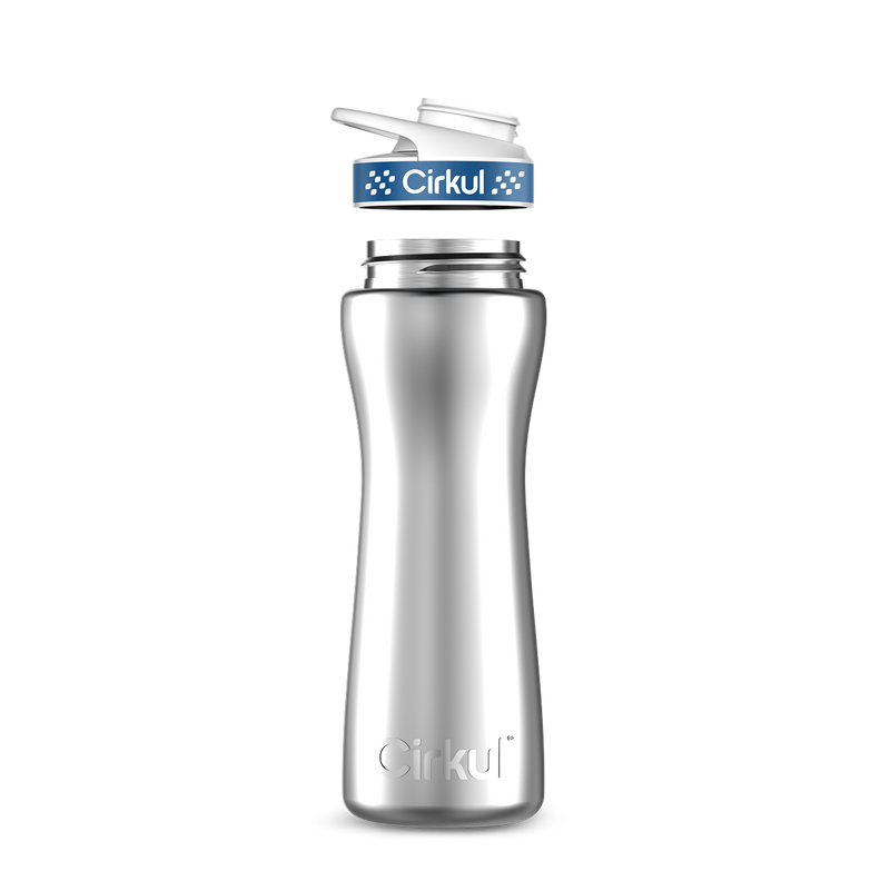 22oz. Stainless Steel Bottle & Comfort Grip Lid PLZ6