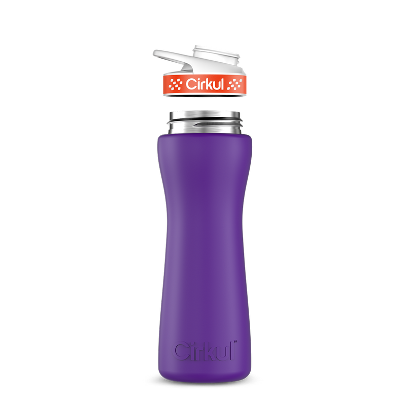 22oz. Stainless Steel Bottle & Comfort Grip Lid PLZ6