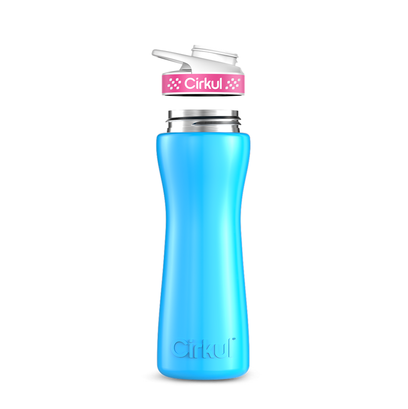 22oz. Stainless Steel Bottle & Comfort Grip Lid PLZ6