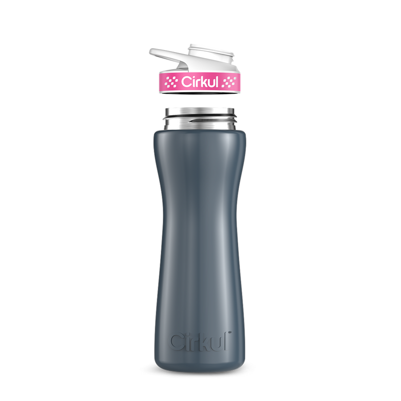 22oz. Stainless Steel Bottle & Comfort Grip Lid PLZ6