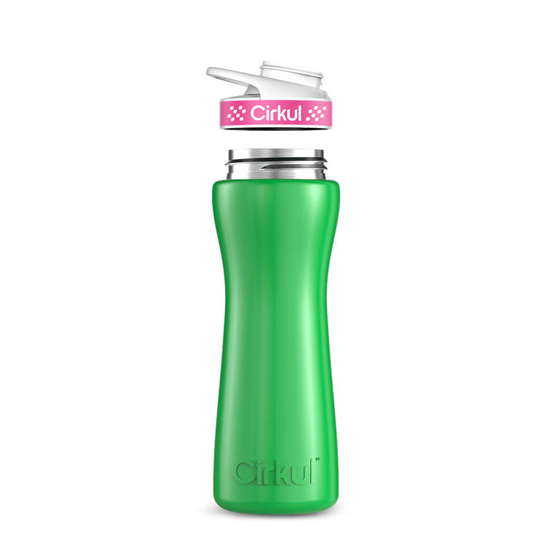 22oz. Stainless Steel Bottle & Comfort Grip Lid PLZ6