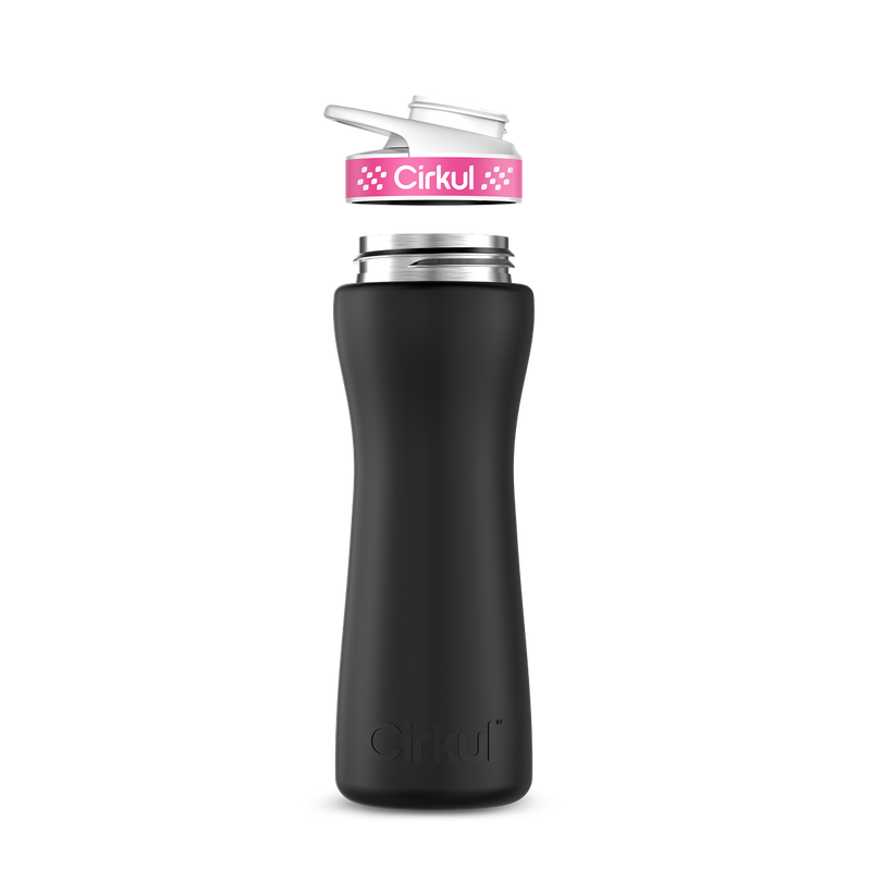 22oz. Stainless Steel Bottle & Comfort Grip Lid PLZ6