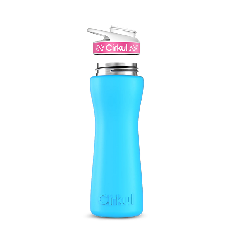 22oz. Stainless Steel Bottle & Comfort Grip Lid PLZ6