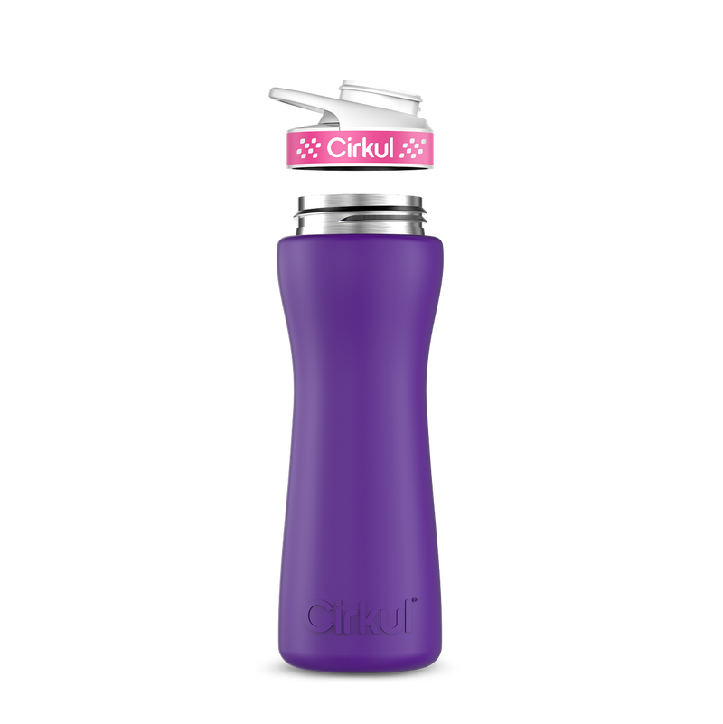 22oz. Stainless Steel Bottle & Comfort Grip Lid PLZ6
