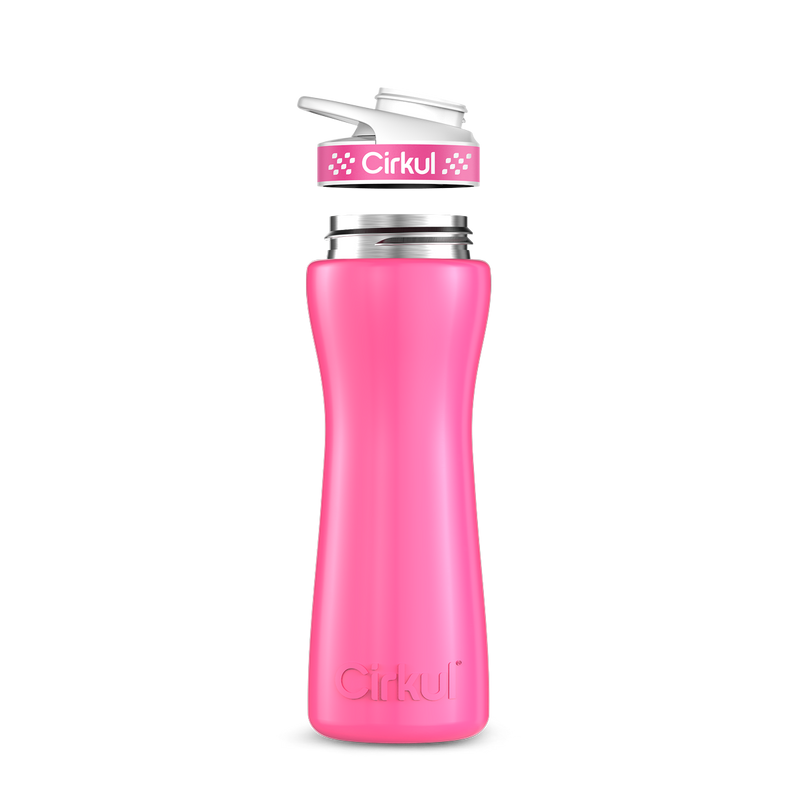 22oz. Stainless Steel Bottle & Comfort Grip Lid PLZ6