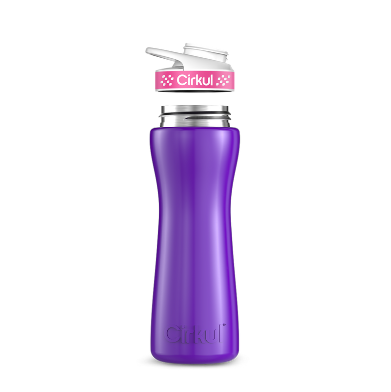 22oz. Stainless Steel Bottle & Comfort Grip Lid PLZ6