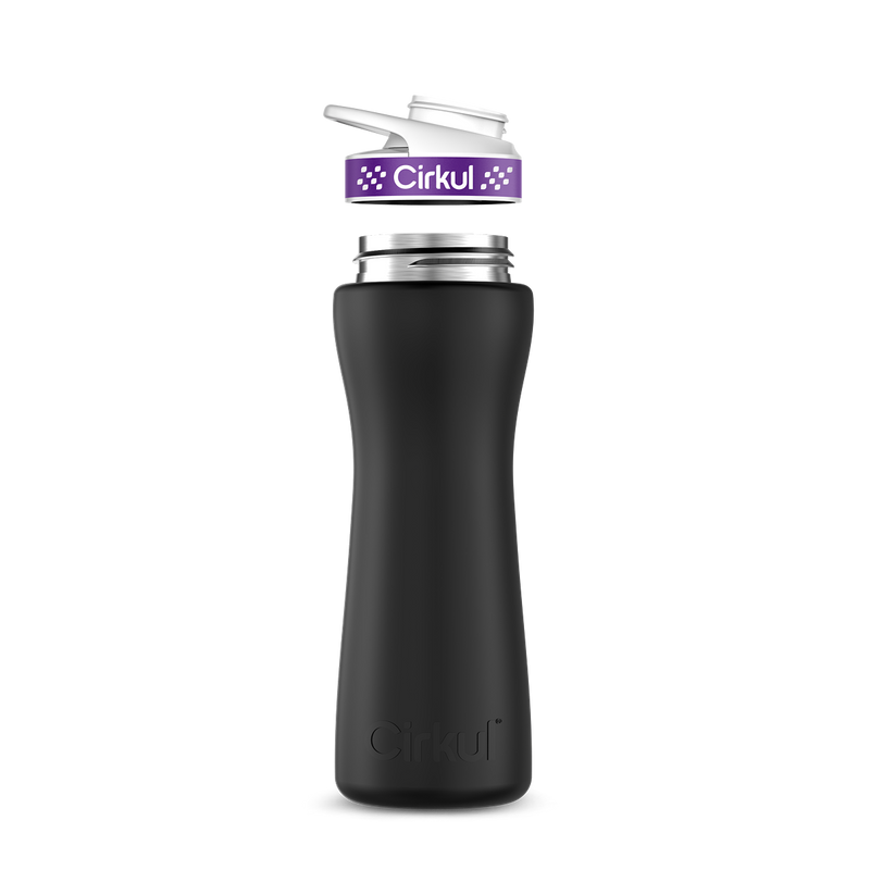 22oz. Stainless Steel Bottle & Comfort Grip Lid PLZ6