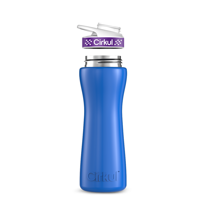 22oz. Stainless Steel Bottle & Comfort Grip Lid PLZ6