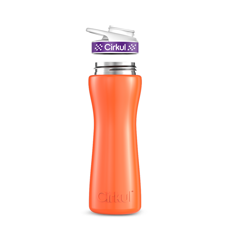 22oz. Stainless Steel Bottle & Comfort Grip Lid PLZ6