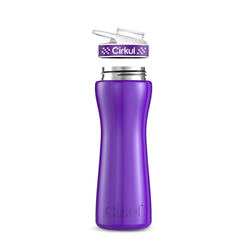22oz. Stainless Steel Bottle & Comfort Grip Lid PLZ6