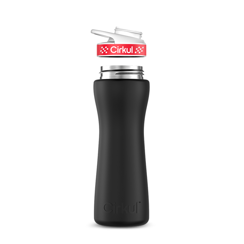 22oz. Stainless Steel Bottle & Comfort Grip Lid PLZ6