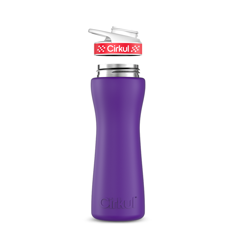 22oz. Stainless Steel Bottle & Comfort Grip Lid PLZ6