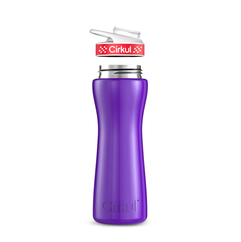 22oz. Stainless Steel Bottle & Comfort Grip Lid PLZ6