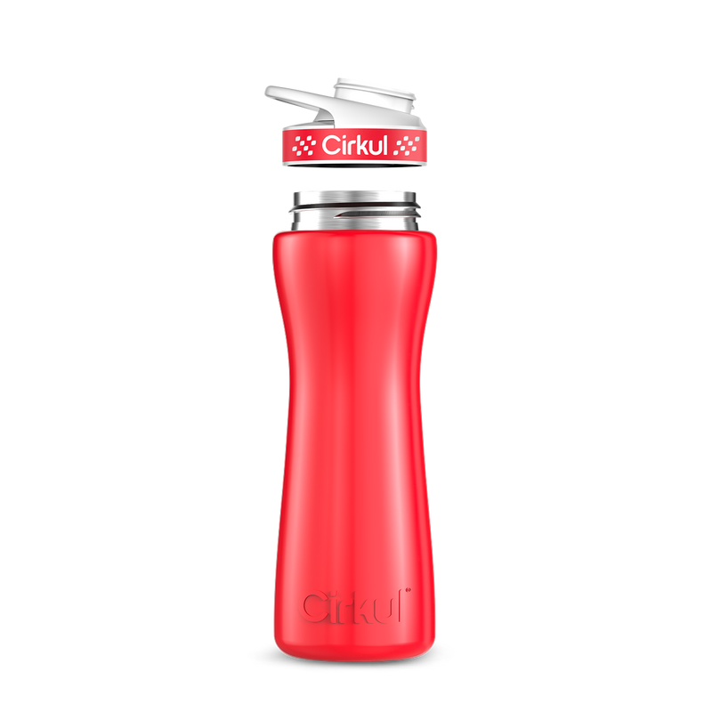 22oz. Stainless Steel Bottle & Comfort Grip Lid PLZ6