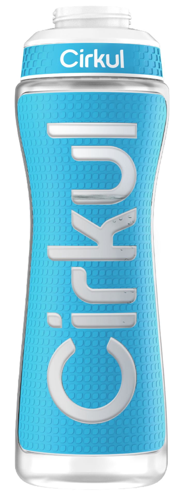 22oz. Grip Squeeze Plastic Bottle & Sport Lid WZGX