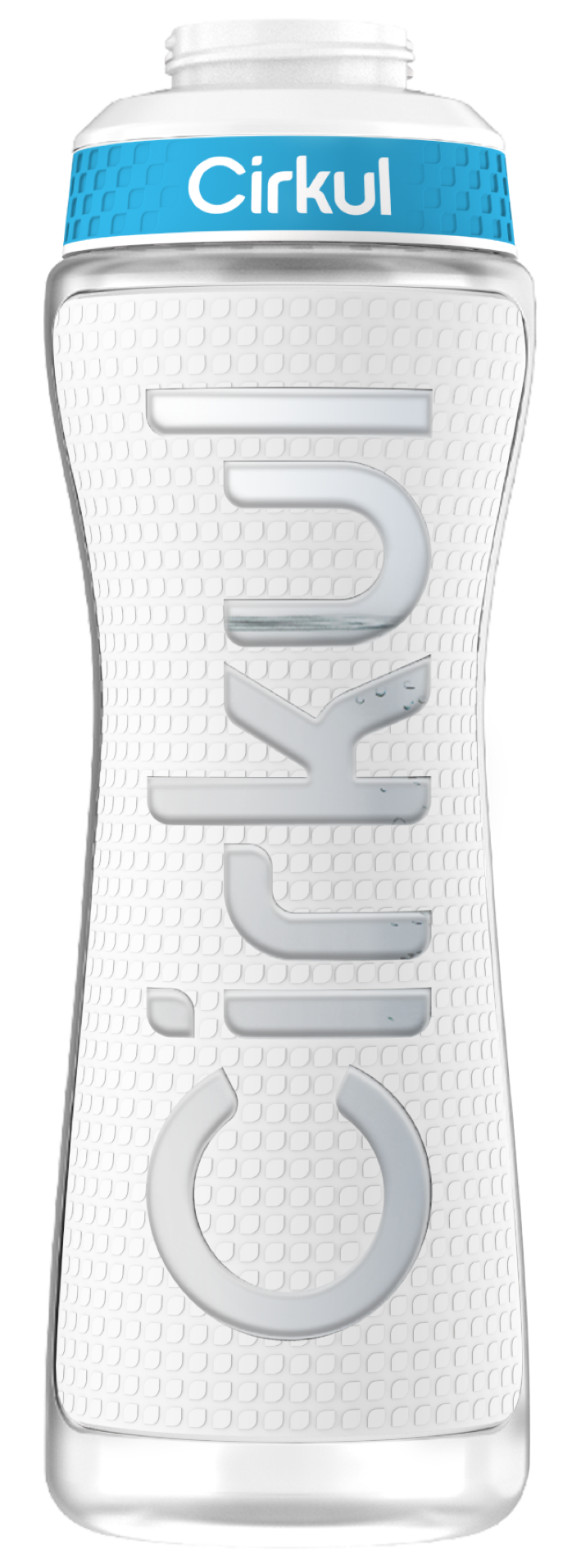 22oz. Grip Squeeze Plastic Bottle & Sport Lid WZGX