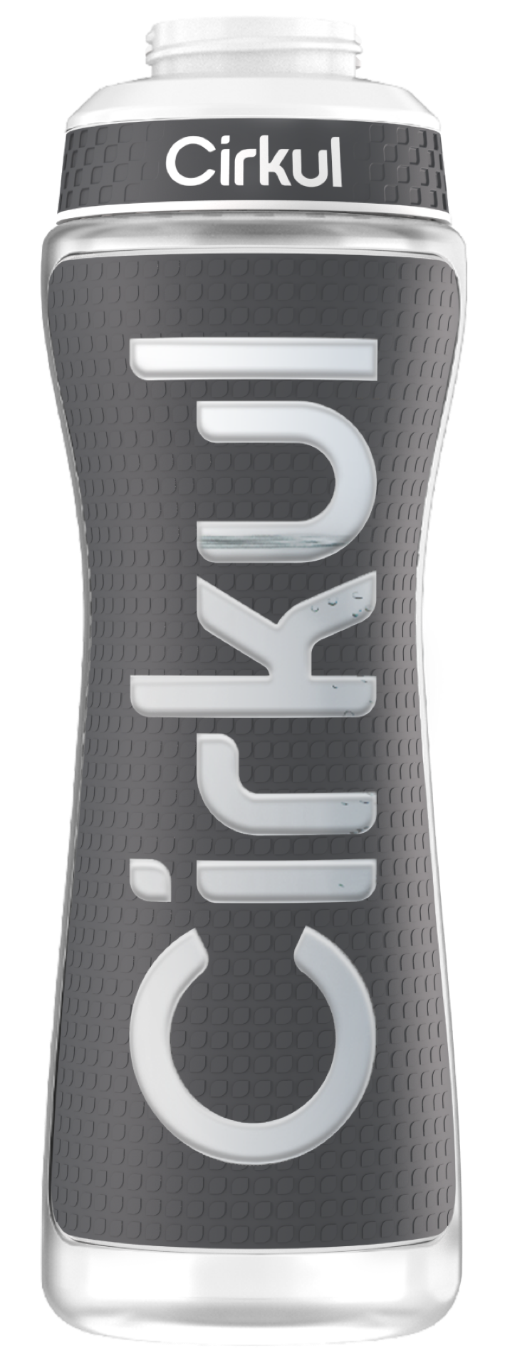 22oz. Grip Squeeze Plastic Bottle & Sport Lid WZGX